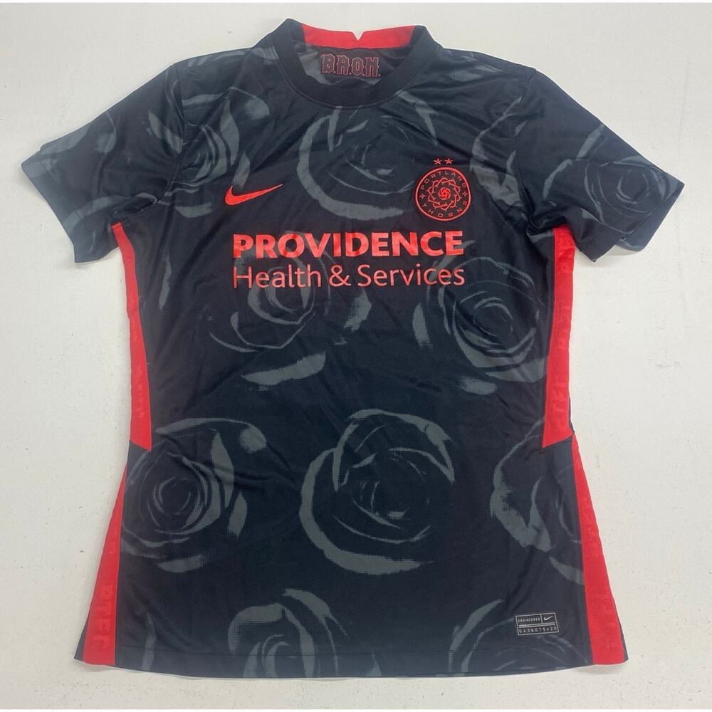 Women Nike Portland Thorns FC 2020 performance rose graphic soccer jersey, L